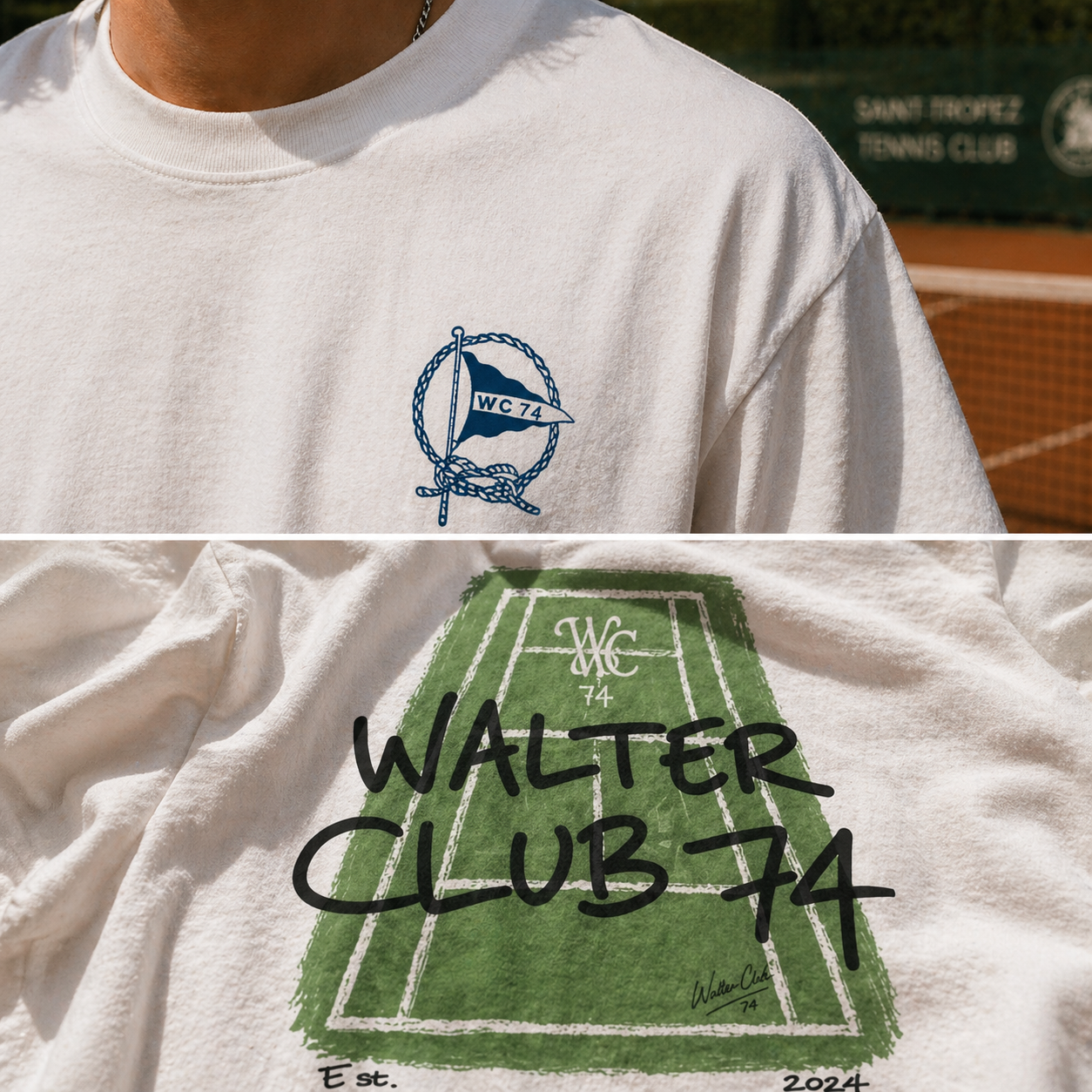 T-shirt Walter Club 1974