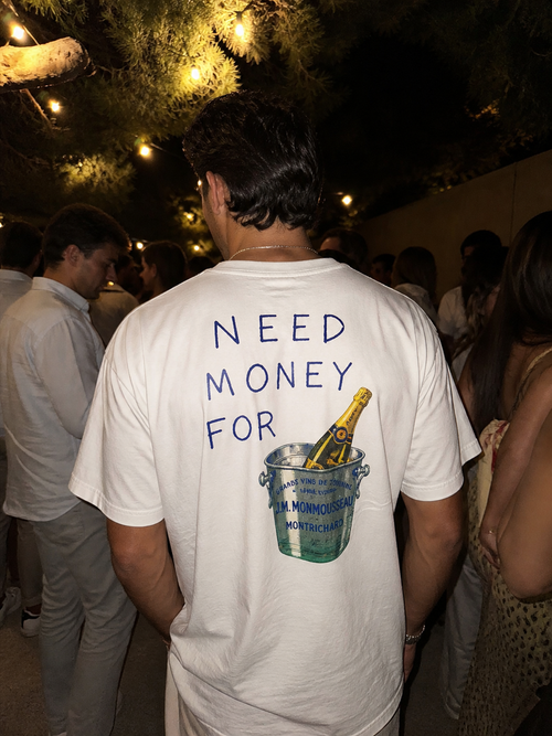 T-shirt:  Need Money